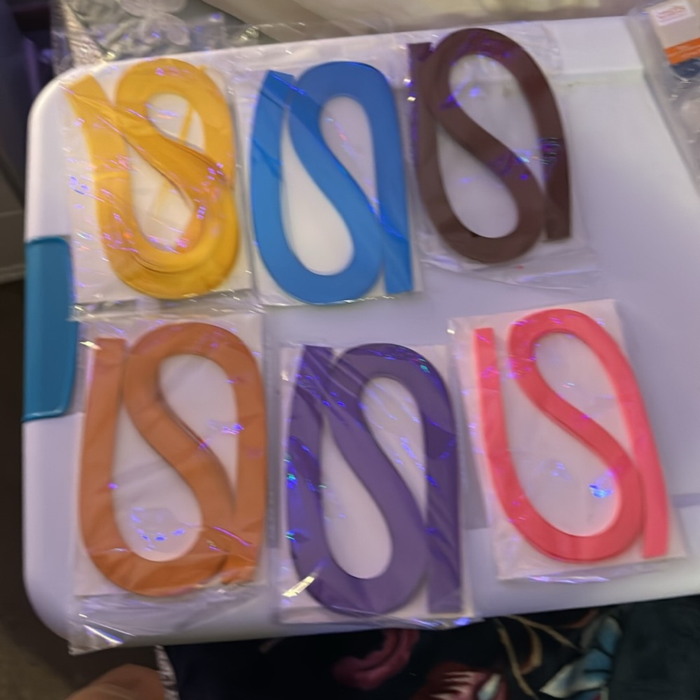 Paper quilling paper - Picture 3 of 3
